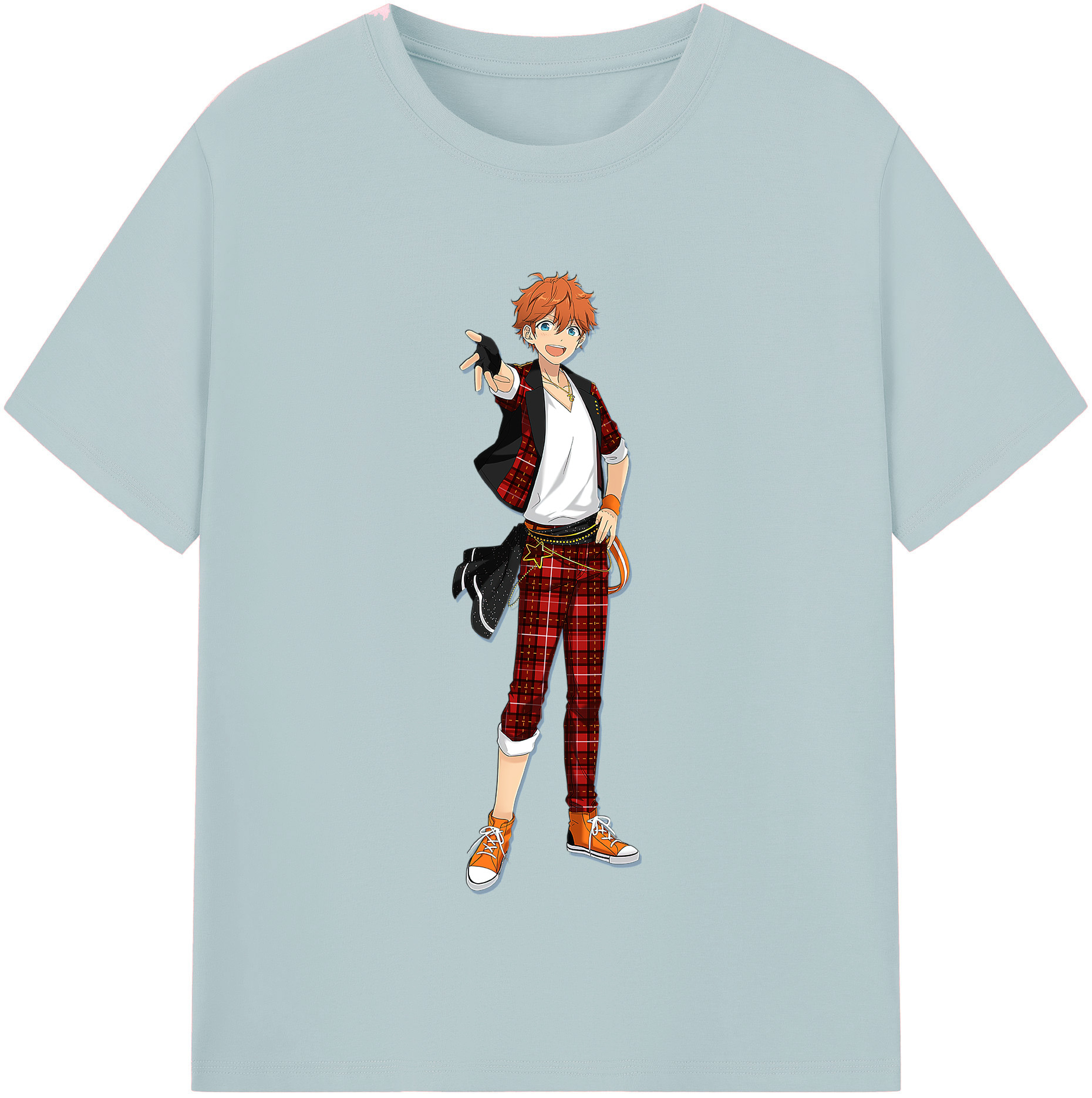 （画像用） あんさんぶるスターズ! Ensemble Stars 綿100％半袖Tシャツ（フロントプリント）